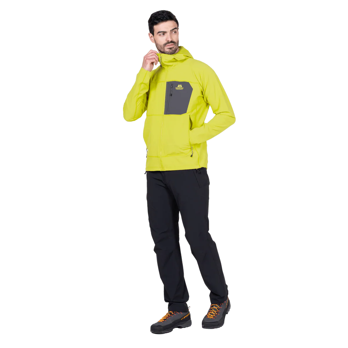 Arrow Hooded Men's Jacket - Image 15