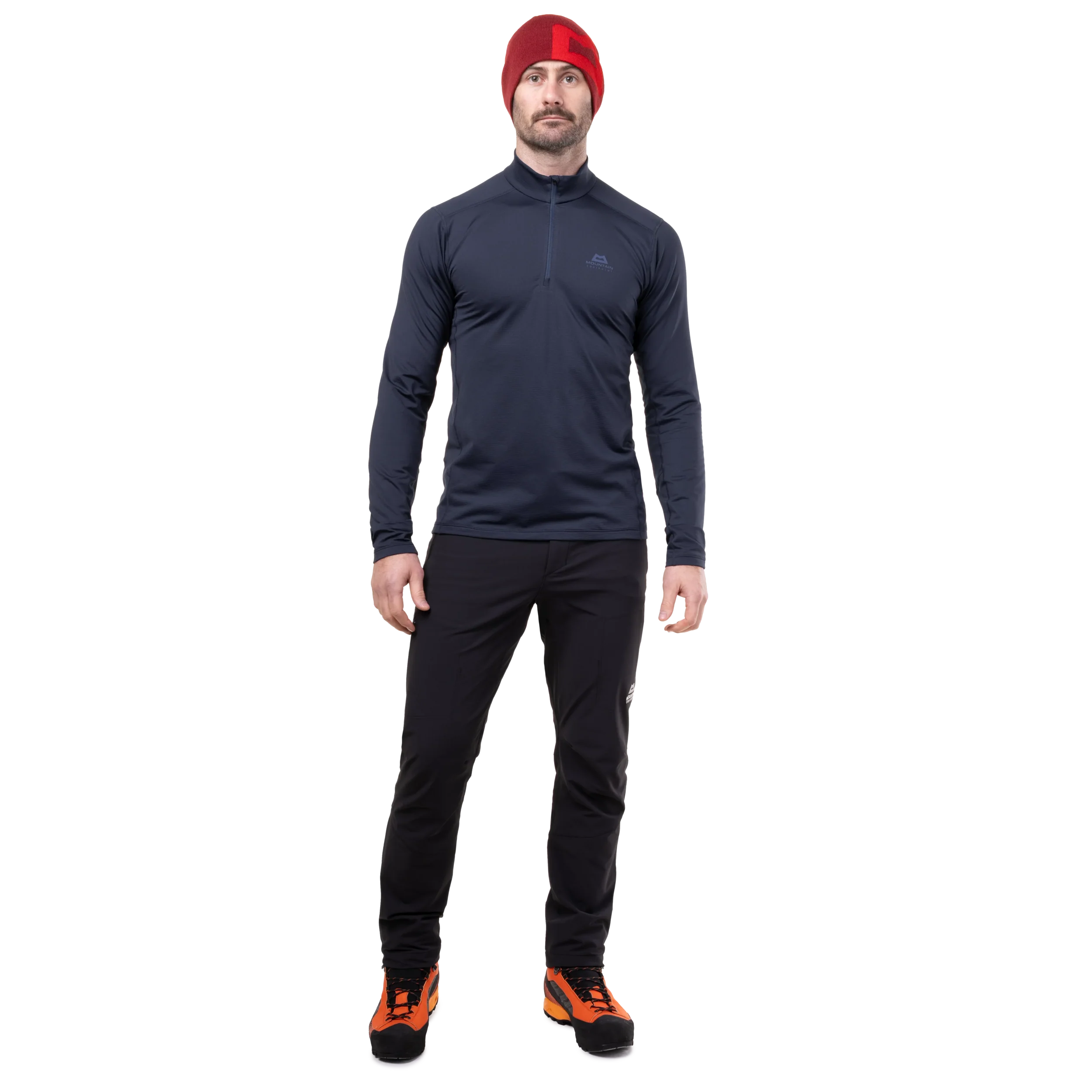 Cerrig Men's LS Zip T - Image 5