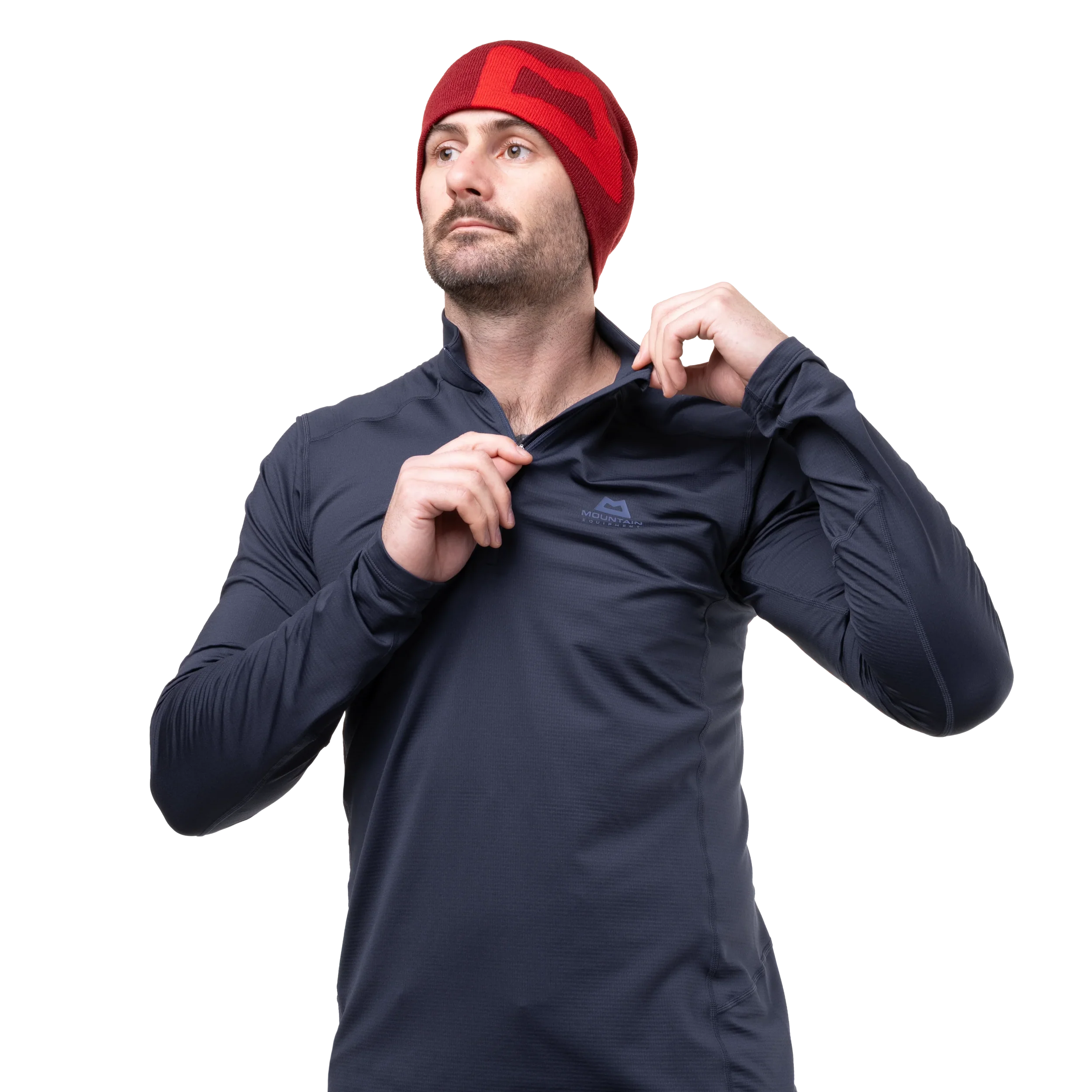 Cerrig Men's LS Zip T - Image 6