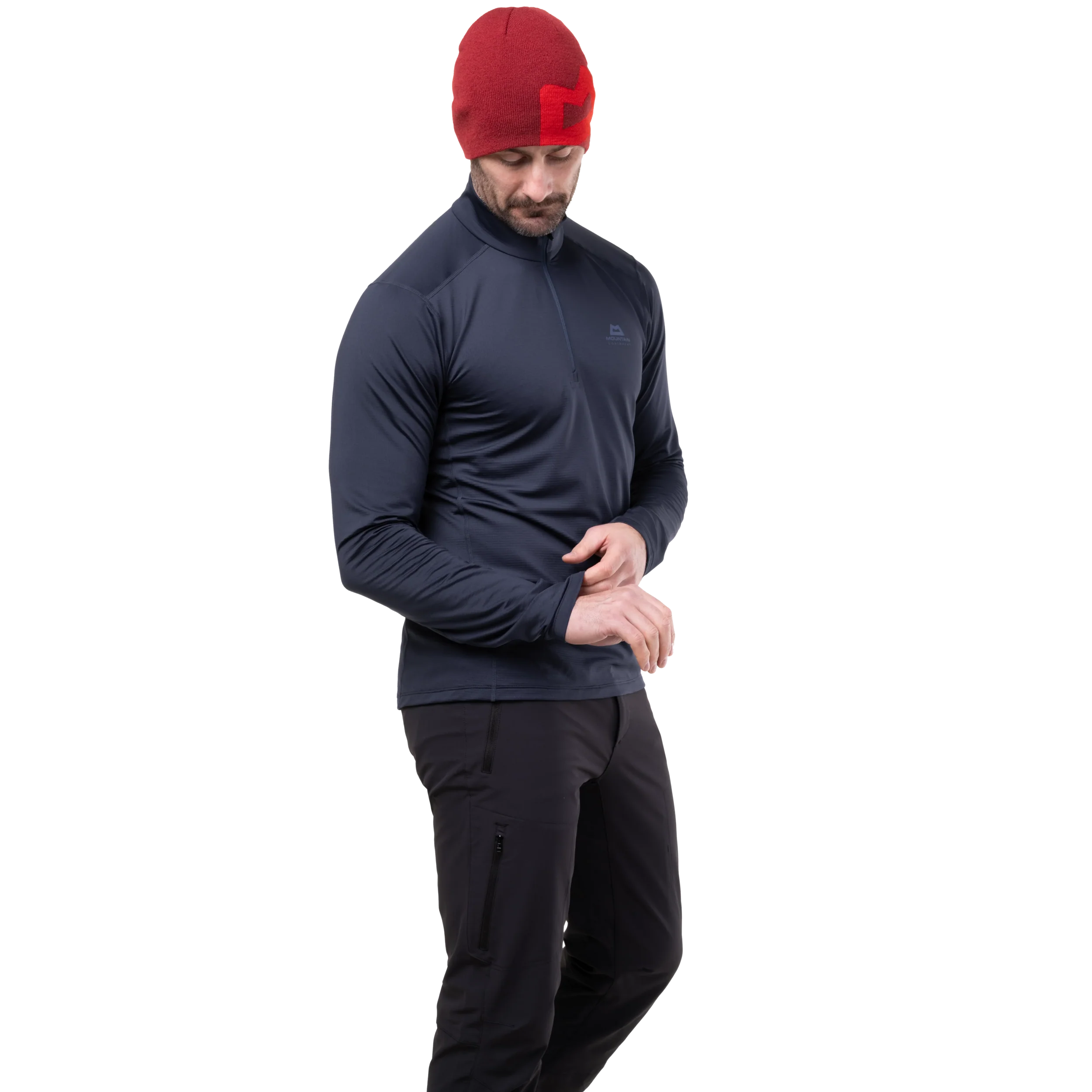 Cerrig Men's LS Zip T - Image 7