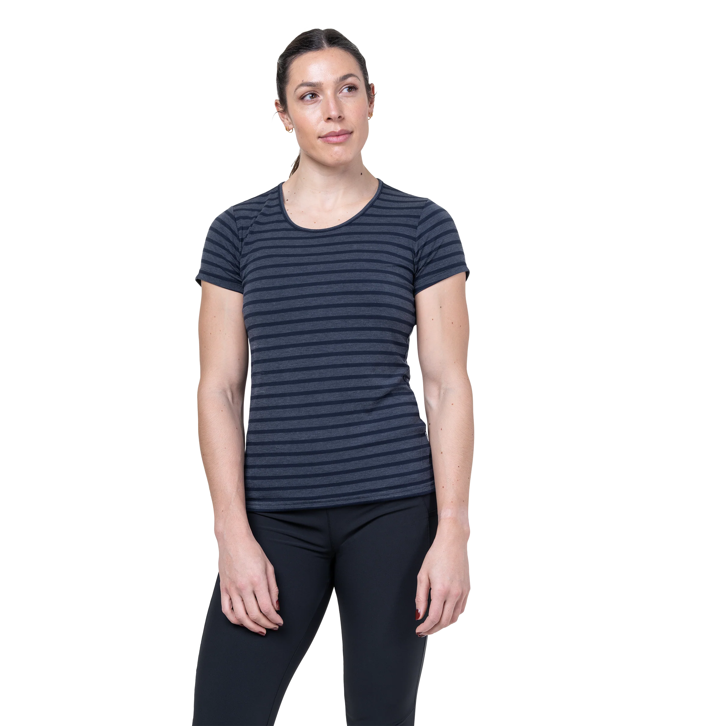 Groundup Stripe Women's Tee - Image 8